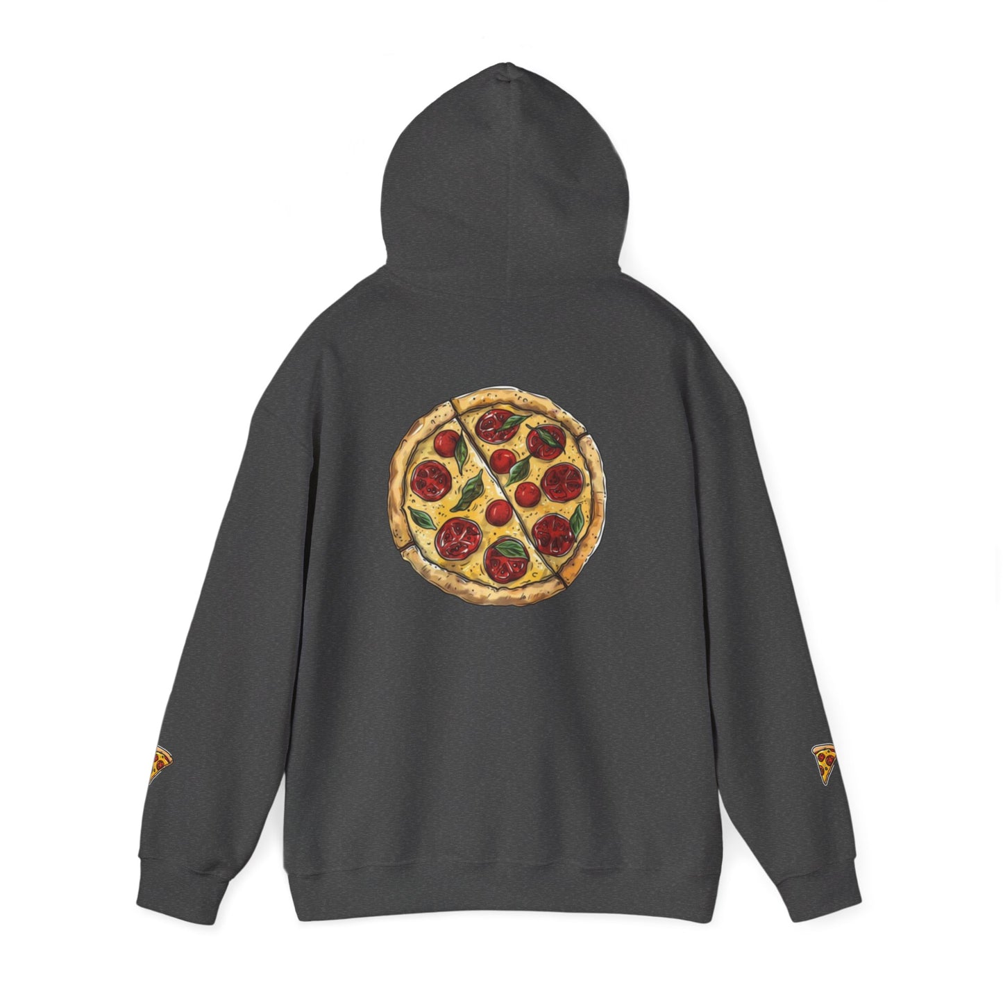 pizza design Heavy Blend™ Hooded Sweatshirt
