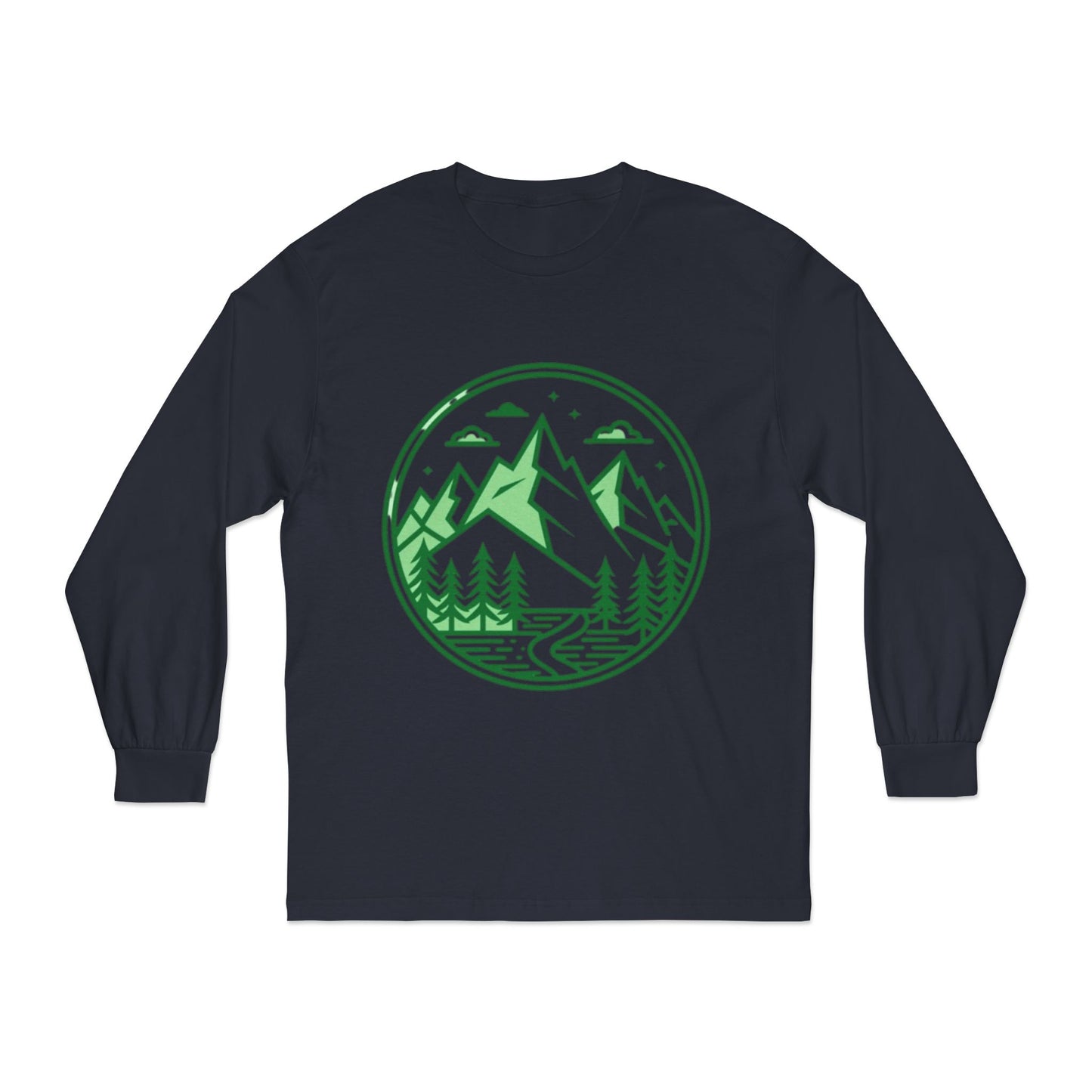 Nature-Inspired Long Sleeve T-Shirt