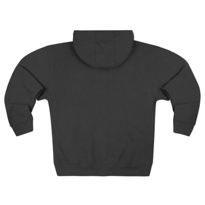 Zip Hoodie with Love Design, Cozy Streetwear for Couples, Valentine's Gift, Casual Wear, Everyday Comfort