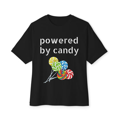 Candy-Themed  Oversized Boxy Tee, Sweet Treat Shirt, Fun Summer Tee, Trendy Casual Wear, Gift for Candy Lovers, Party Shirt, [...]