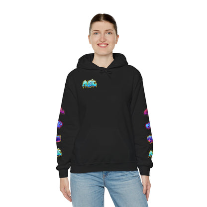 Graffiti Art  Hoodie - Cozy Streetwear, Unique Gift for Art Lovers, Perfect for Festivals, Casual Wear, Cool Graphic Sweatshirt