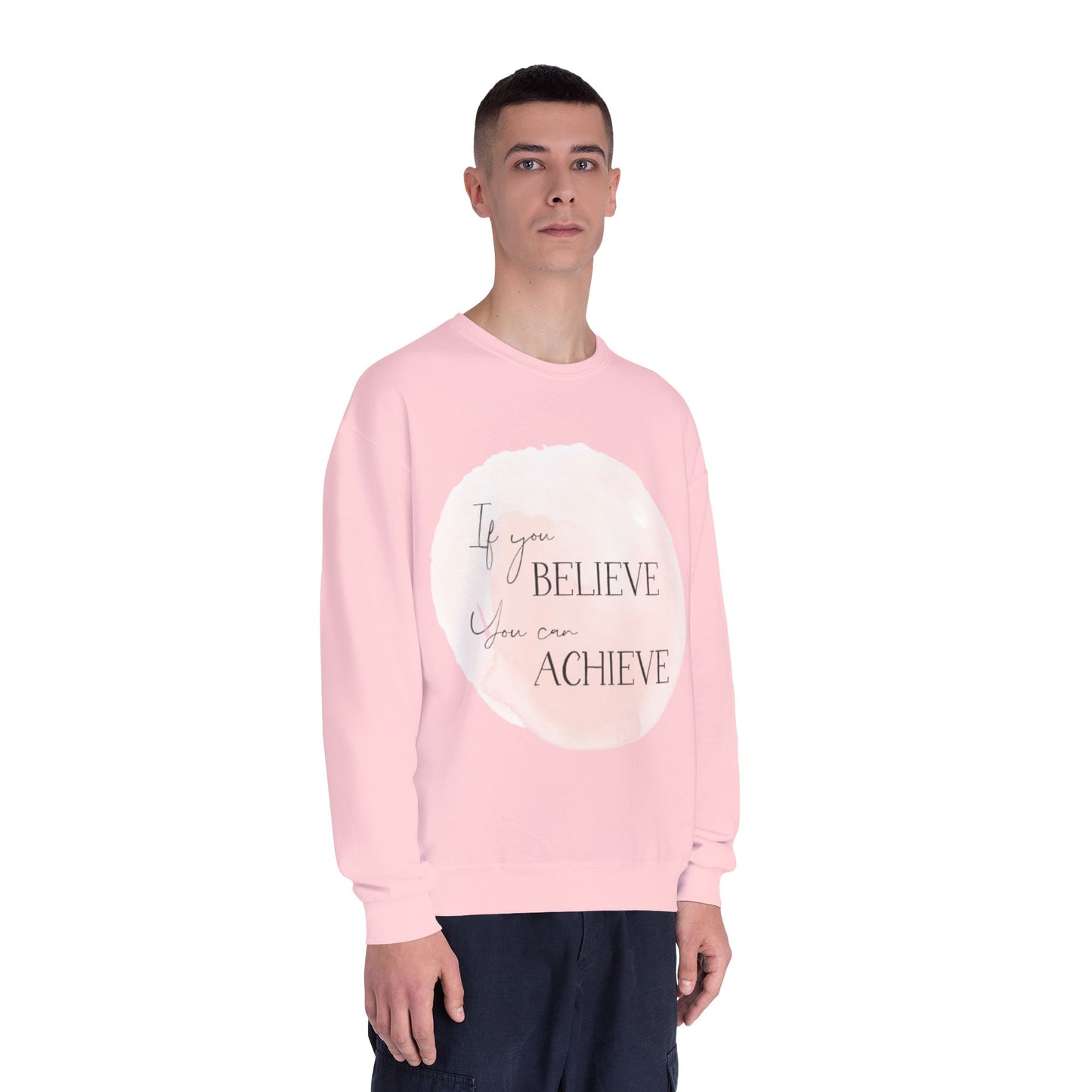 Inspirational Crewneck Sweatshirt, Motivational Wear, Gift for Her, Cozy Fashion, Positive Quote Apparel, Everyday Comfort