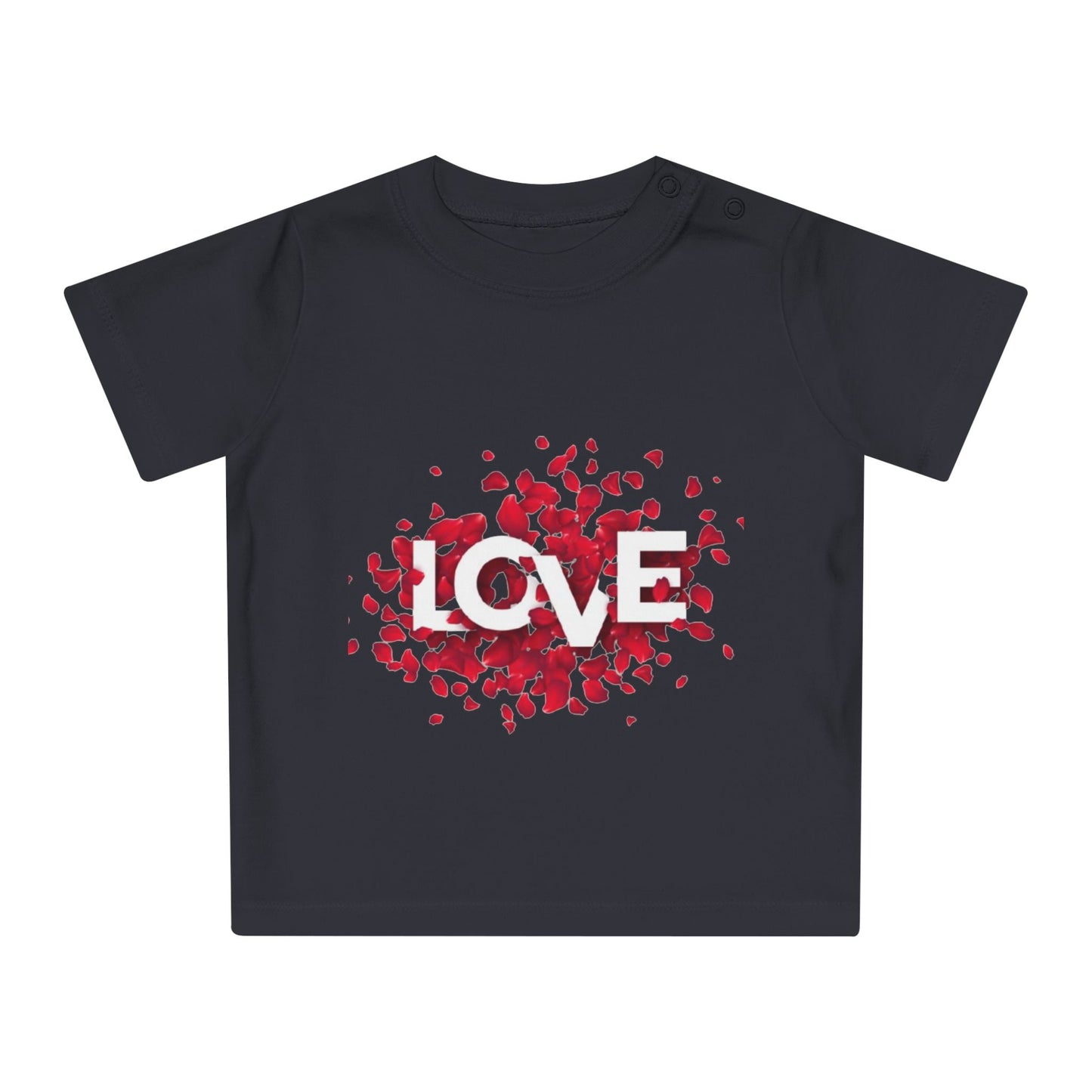Love Baby T-Shirt | Cute Baby Outfit, Newborn Gift, Baby Shower Gift, Floral Print Toddler Top