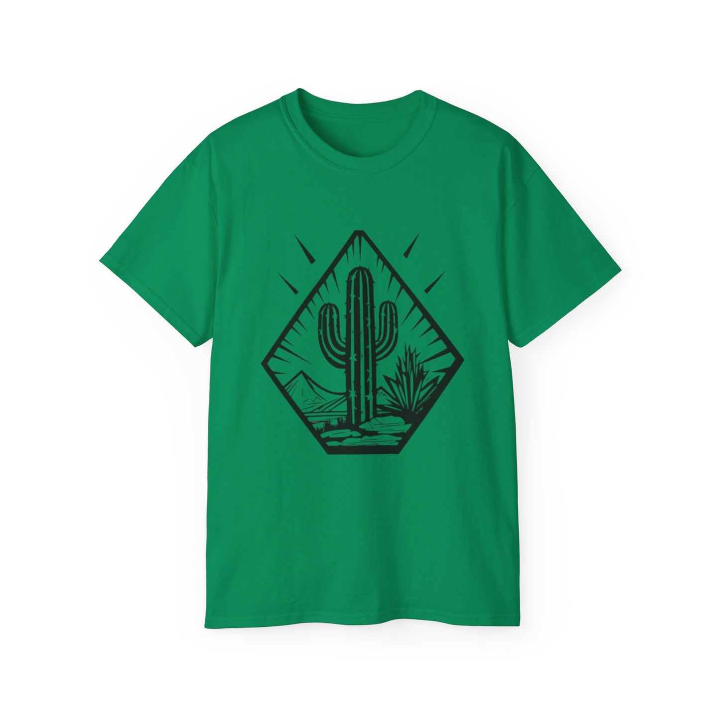 Desert Cactus Tee, Travel Shirt, Nature Lover Gift, Summer Apparel, Outdoorsy Style, Graphic T-shirt