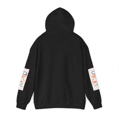Cozy Graphic Hoodie with Positive Vibes,  Sweatshirt for All Occasions, Casual Wear, Gift for Friends, Relaxation