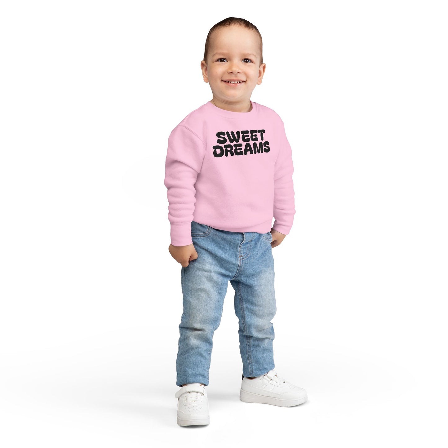 Toddler Sweatshirt - Sweet Dreams, Cozy Kids Fashion, Baby Gift, Birthday Present, Seasonal Outfit, Toddler Apparel