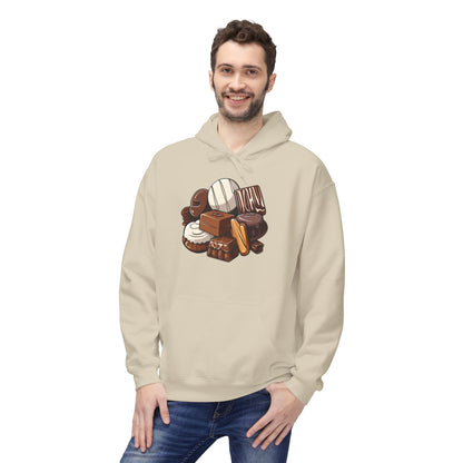 Indulgent Treats Hoodie - Perfect for Dessert Lovers, Cozy Gift, Snack Enthusiast Apparel, Sweet Tooth Hoodie, Funny Dessert Wear