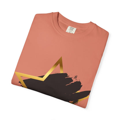 Stylish Star Graphic T-shirt - Casual Wear, Gift for Friends, Summer Fashion, Stylish Outfit, Everyday Casual