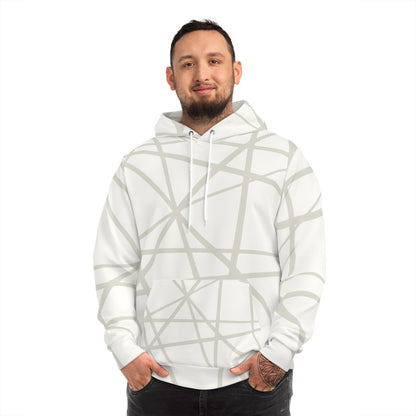 Modern Abstract Hoodie, Cozy Casual Wear, Trendy Pullover, Streetwear Gift, Stylish Layering Option
