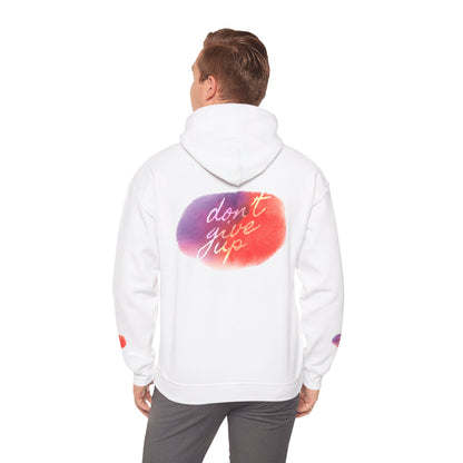 keep going design Heavy Blend™ Hooded Sweatshirt