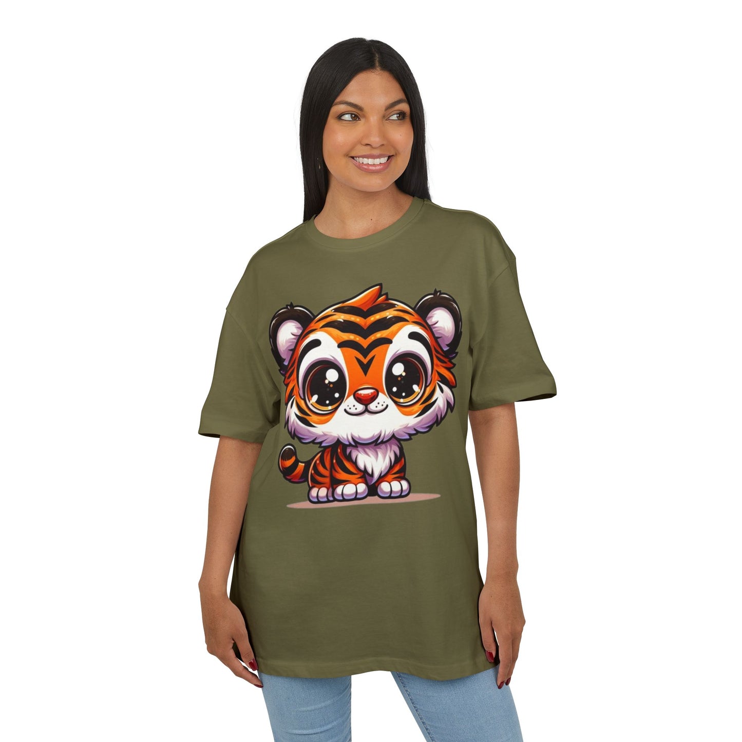 Tiger Graphic Tee | Cute Animal Shirt,  T-Shirt, Oversized Tee, Gift for Kids, Casual Wear