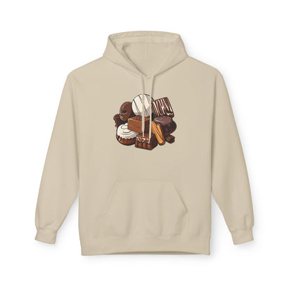 Indulgent Treats Hoodie - Perfect for Dessert Lovers, Cozy Gift, Snack Enthusiast Apparel, Sweet Tooth Hoodie, Funny Dessert Wear