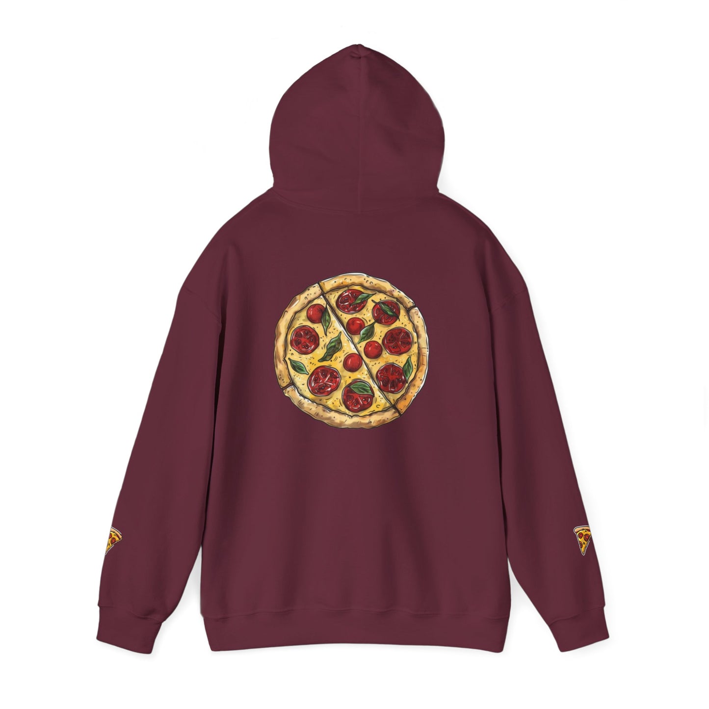 pizza design Heavy Blend™ Hooded Sweatshirt