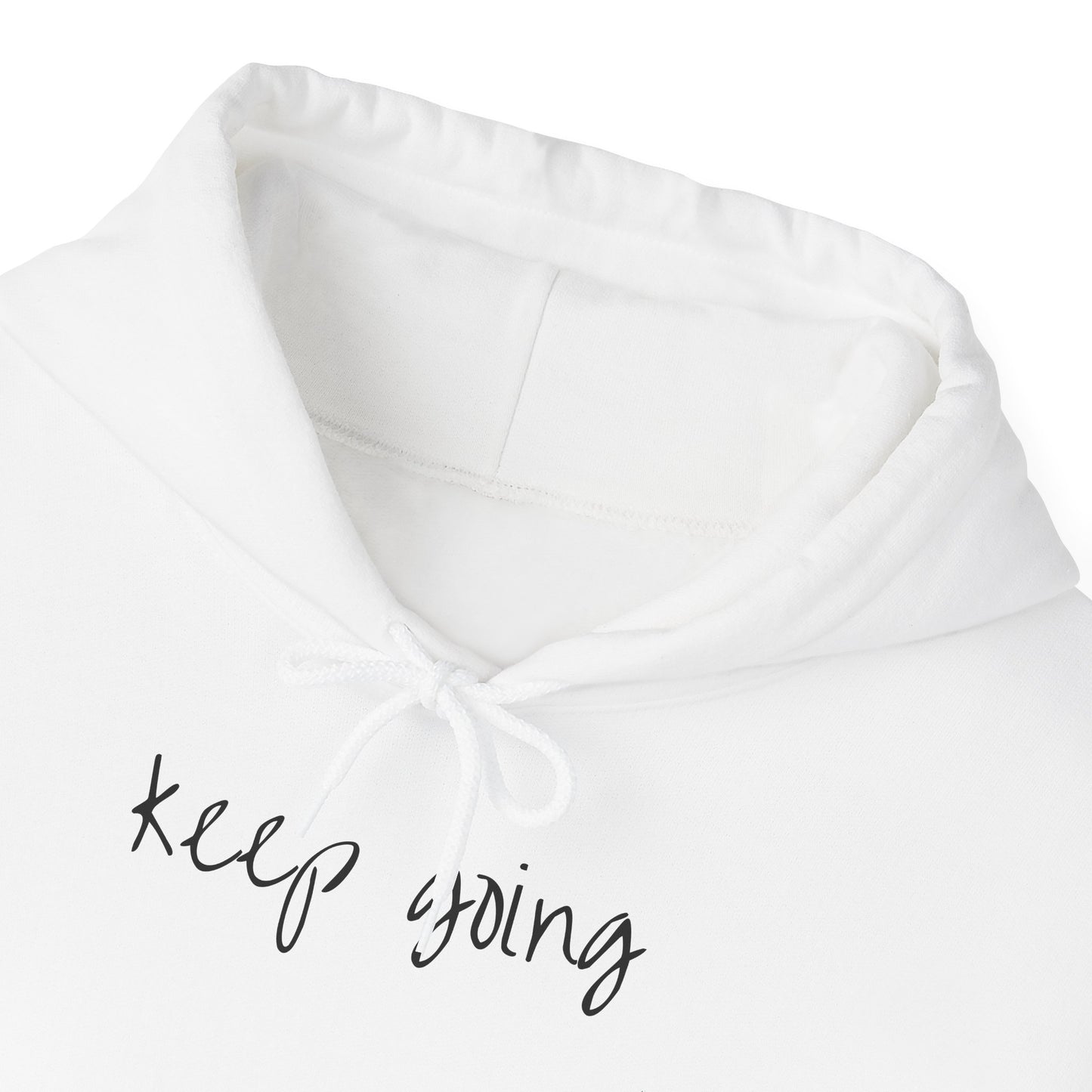 keep going design Heavy Blend™ Hooded Sweatshirt