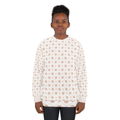 Chic Patterned  Sweatshirt | Cozy Gift for Him/Her, Stylish Casual Wear, Perfect for Fall, Trendy Wardrobe Essential