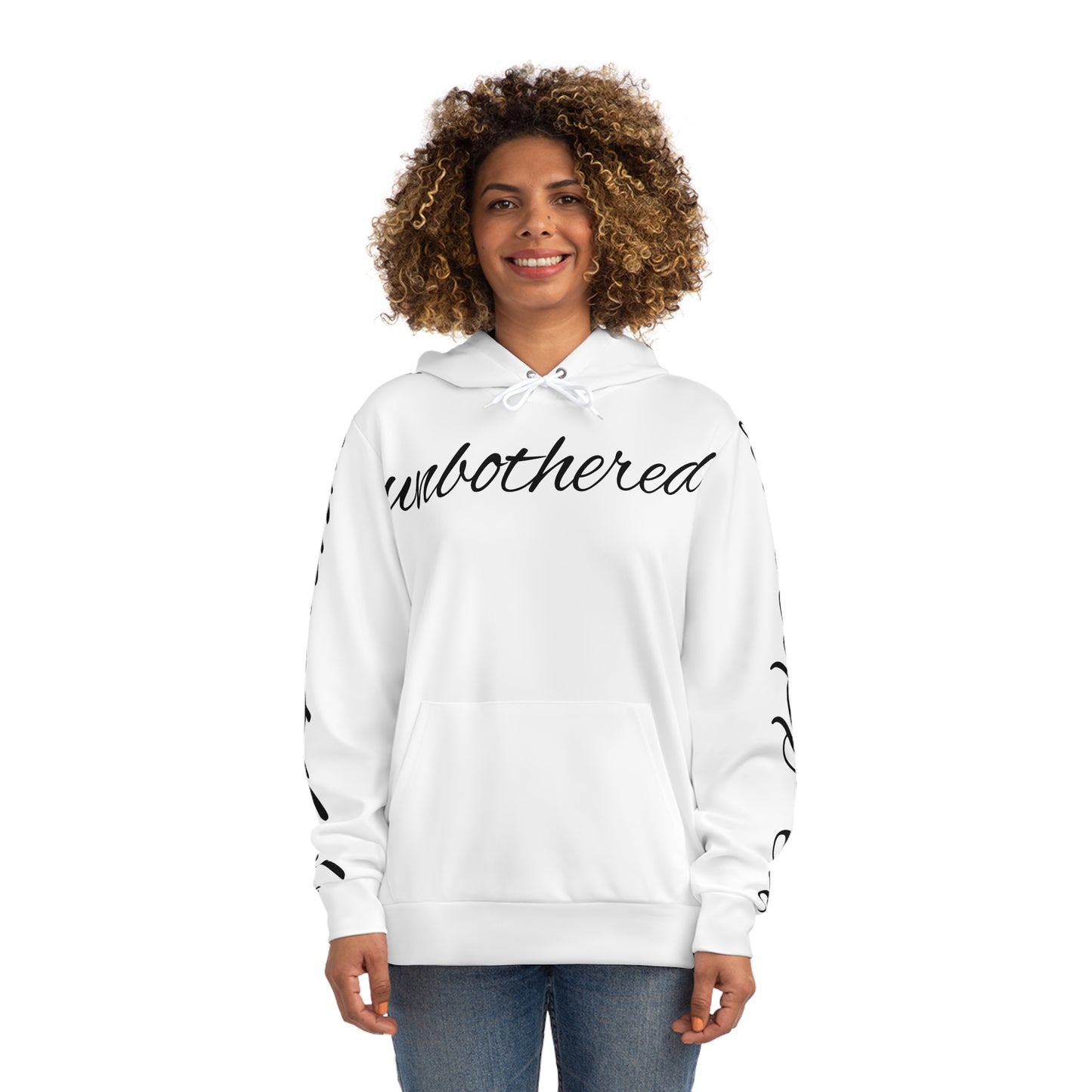 Unbothered Fashion Hoodie - Cozy Casual Wear, Gift for Her, Affirmation Apparel, Streetwear, Everyday Comfort