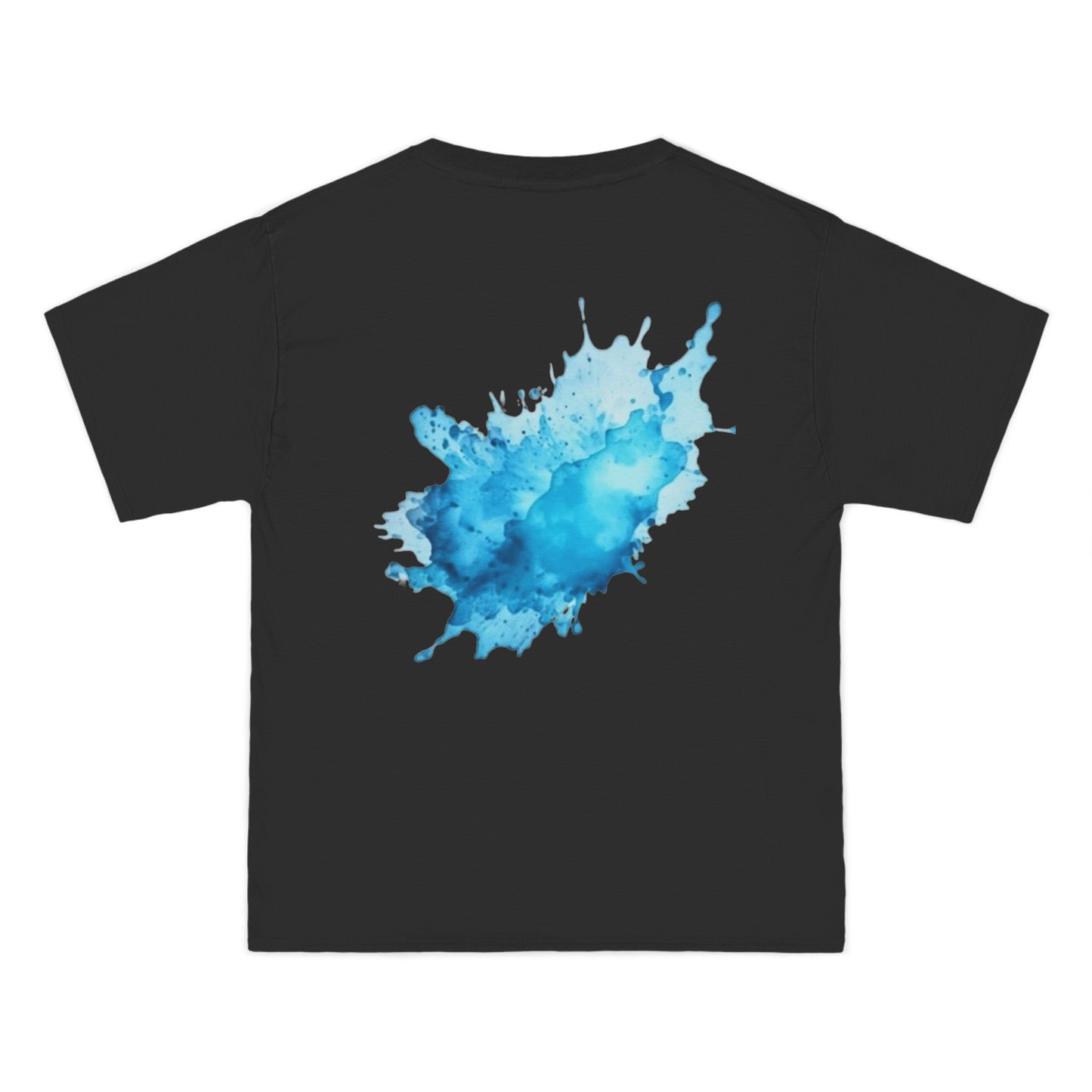 Artistic Watercolor T-Shirt - Creative Gift for Artists, Vibrant Short-Sleeve Tee, Casual Wear, Unique Art Apparel, Summer Fashion
