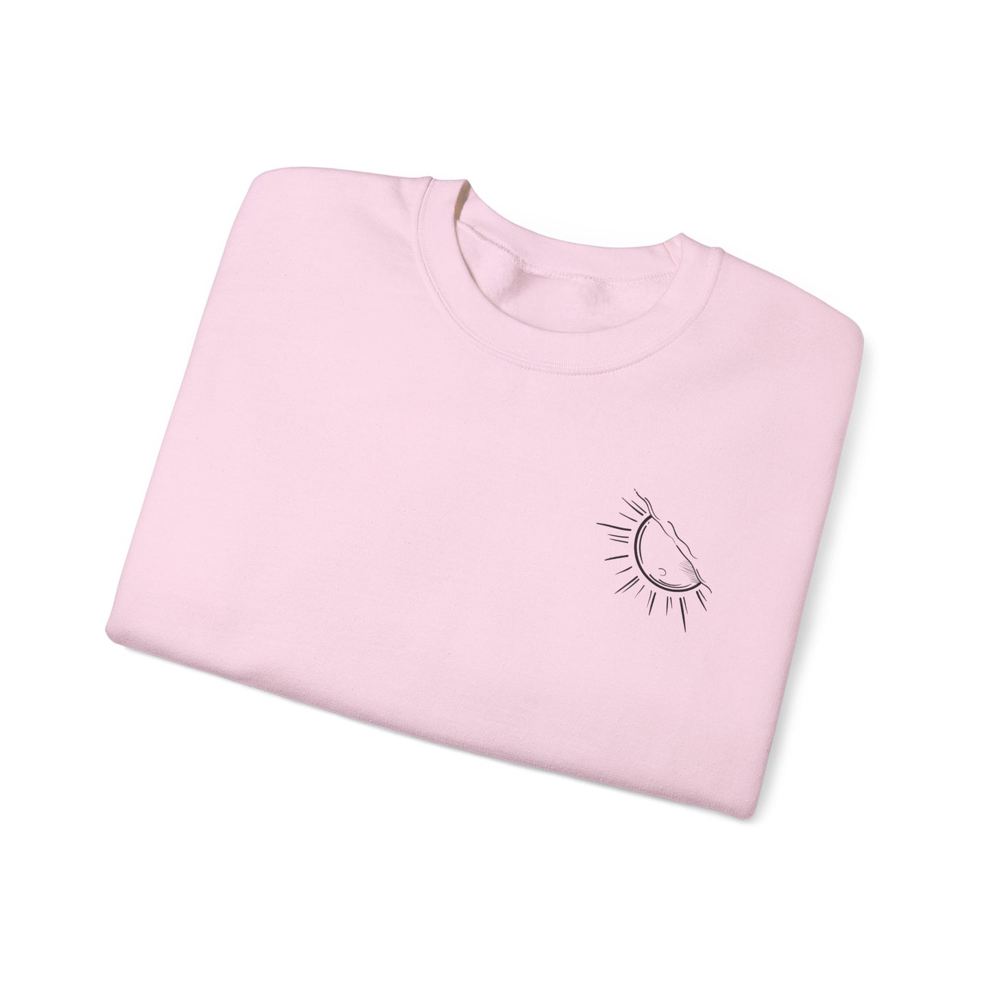 Sunshine & Swirls Crewneck Sweatshirt, Cozy Winter Wear, Casual Fashion Graphic Sweatshirt, Perfect Gift for Friends & Family, [...]