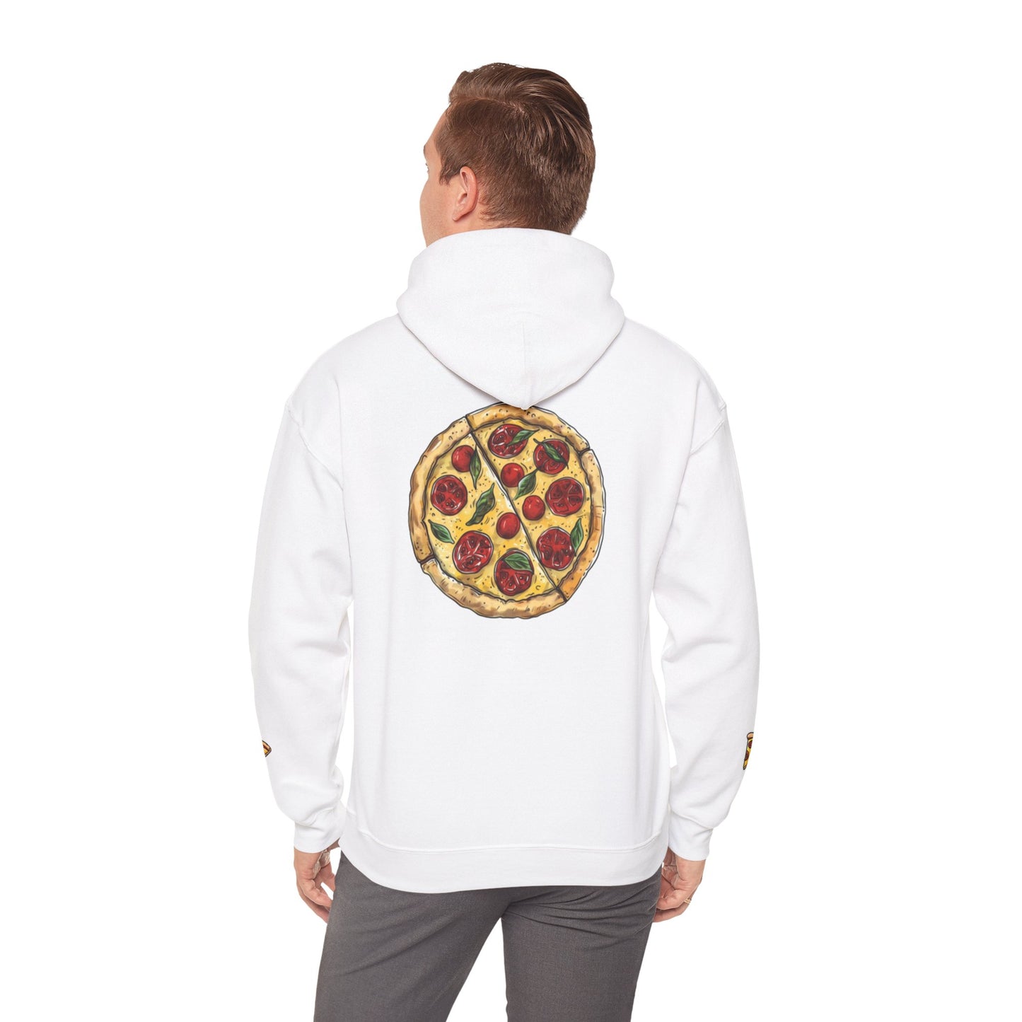 pizza design Heavy Blend™ Hooded Sweatshirt