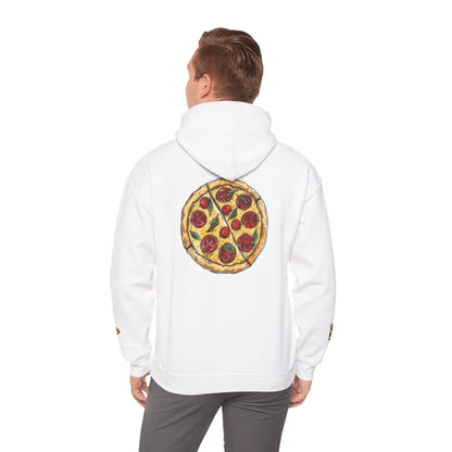 pizza design Heavy Blend™ Hooded Sweatshirt