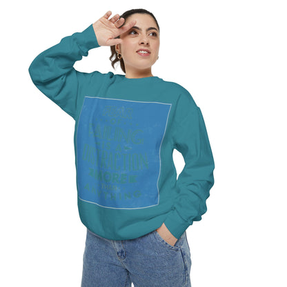 Garment-Dyed Sweatshirt