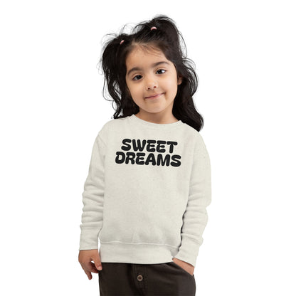 Toddler Sweatshirt - Sweet Dreams, Cozy Kids Fashion, Baby Gift, Birthday Present, Seasonal Outfit, Toddler Apparel