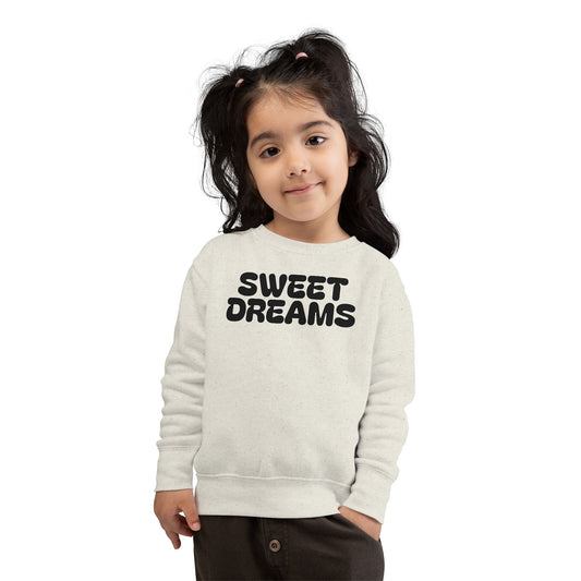 Toddler Sweatshirt - Sweet Dreams, Cozy Kids Fashion, Baby Gift, Birthday Present, Seasonal Outfit, Toddler Apparel