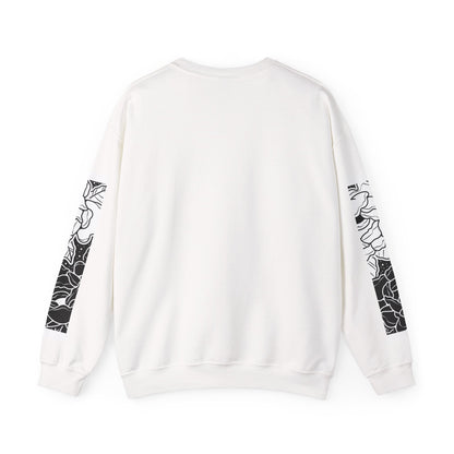 Floral Print Crewneck Sweatshirt, Cozy Sweatshirt, Casual Wear, Perfect Gift, Spring Fashion, Everyday Comfort