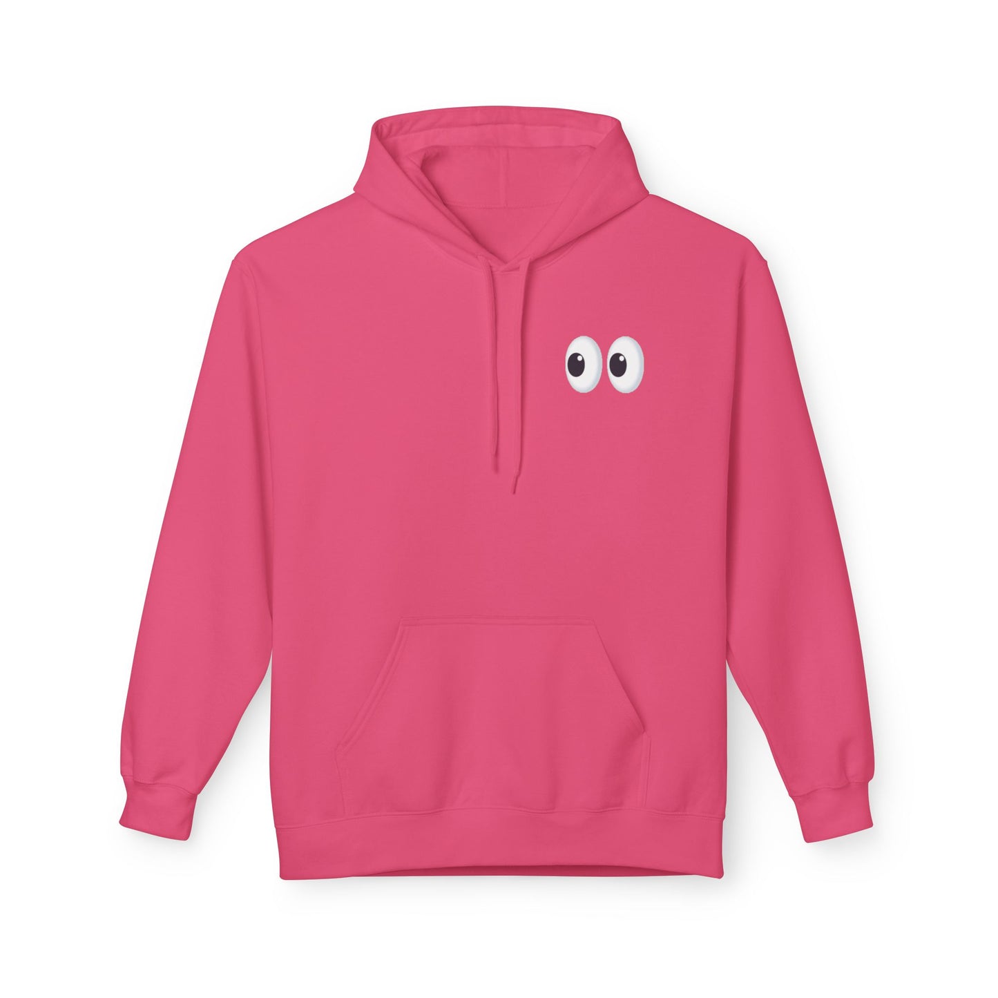 Playful Eyes Fleece Hoodie - Fun Sweatshirt for Unique Style,  Cozy Wear, Perfect Gift for All Occasions, Casual Outfits, Daily [...]