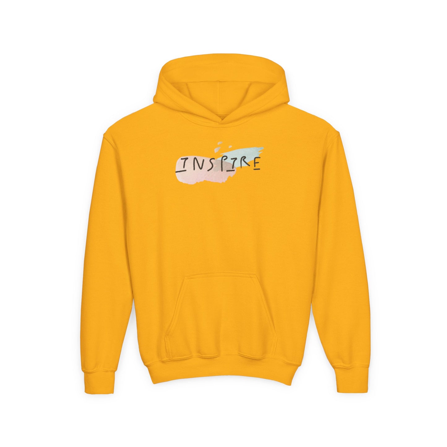 Inspire Youth Hoodie - Cozy Sweatshirt for Teens, Inspirational Gift, Casual Outfit, Schoolwear, Birthday Present