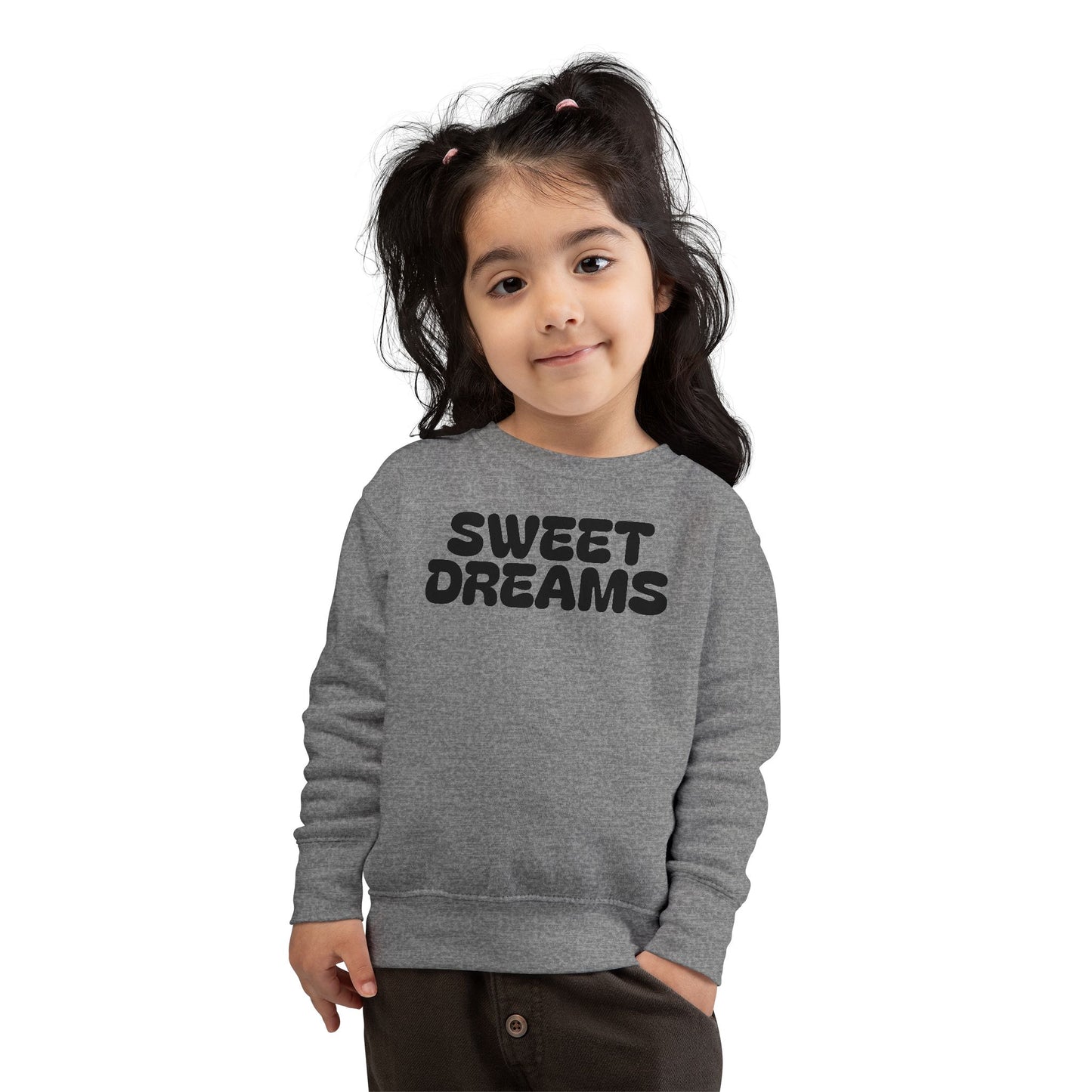 Toddler Sweatshirt - Sweet Dreams, Cozy Kids Fashion, Baby Gift, Birthday Present, Seasonal Outfit, Toddler Apparel