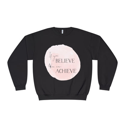 Inspirational Crewneck Sweatshirt, Motivational Wear, Gift for Her, Cozy Fashion, Positive Quote Apparel, Everyday Comfort