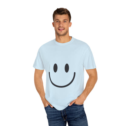 Smiley Face  T-Shirt, Fun Graphic Tee, Casual Wear, Gift for Friends, Positive Vibes Shirt, Happy Birthday Gift, Summer Essentials