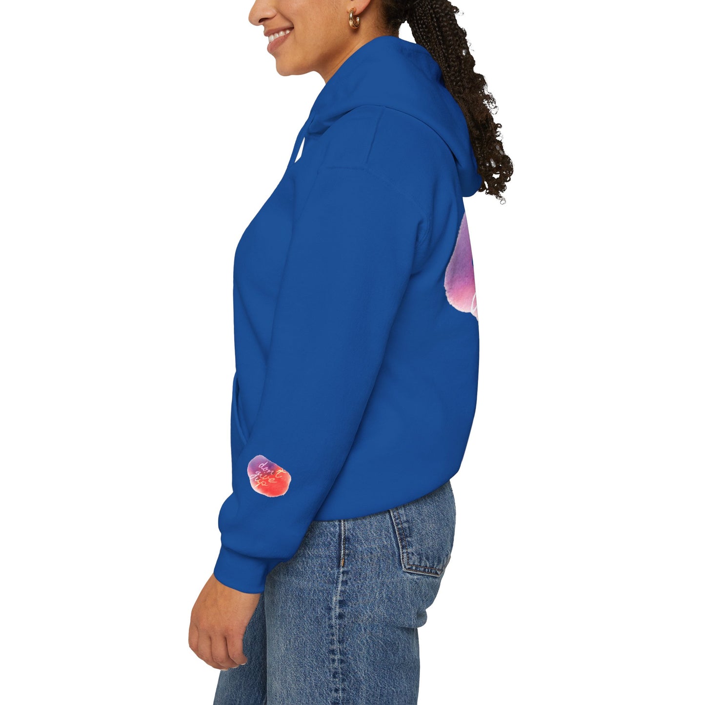 keep going design Heavy Blend™ Hooded Sweatshirt