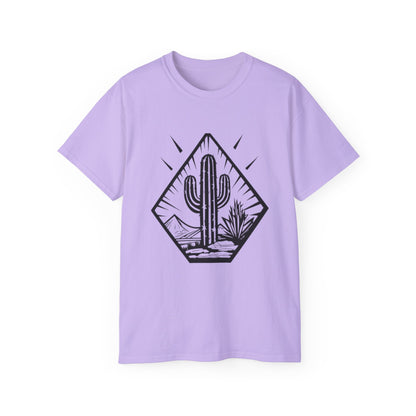Desert Cactus Tee, Travel Shirt, Nature Lover Gift, Summer Apparel, Outdoorsy Style, Graphic T-shirt