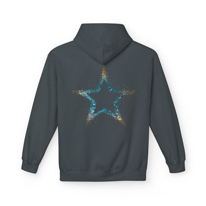 Starry Softstyle Fleece Hoodie for Cozy Vibes, Pullover, Casual Comfort, Perfect Gift for All Occasions, Streetwear Fashion