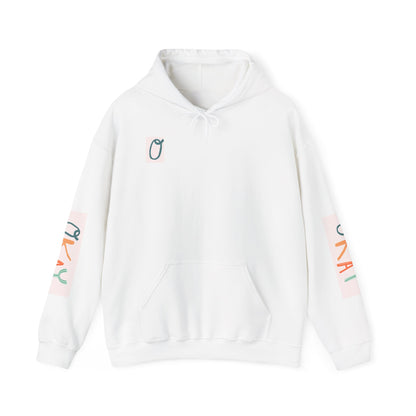 Cozy Graphic Hoodie with Positive Vibes,  Sweatshirt for All Occasions, Casual Wear, Gift for Friends, Relaxation
