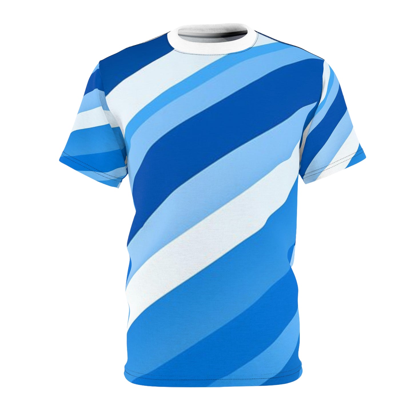 Stylish  Cut & Sew Tee, Casual Summer Shirt, Beach Wear, Gift for Him/Her, Colorful AOP Tee