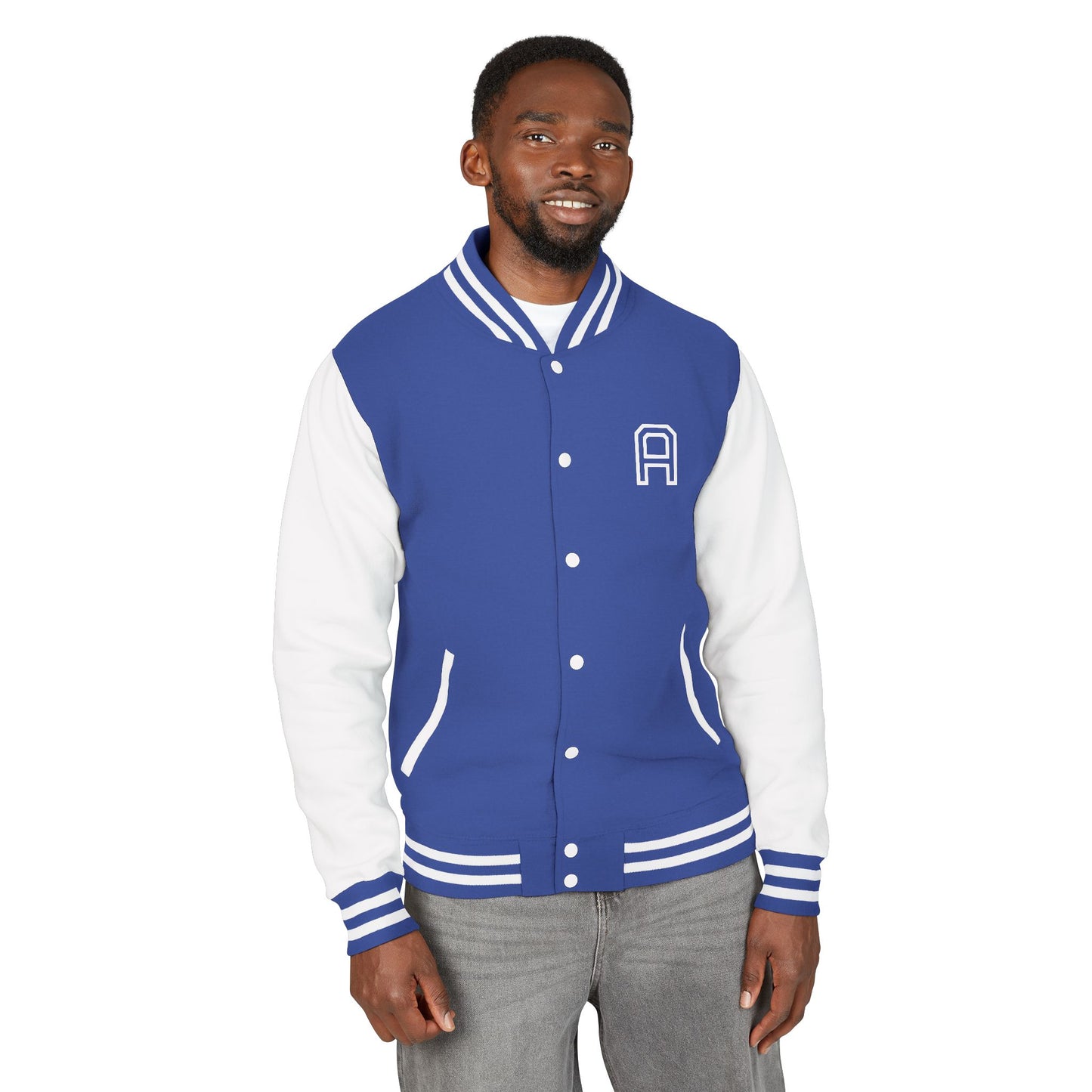 Heavyweight Letterman Jacket - Personalized College Style, Perfect for Sports Events, Casual Wear, Gifts, Team Spirit