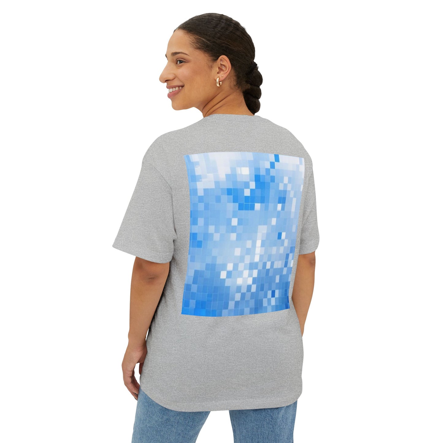 Dreaming in Pixels Oversized Tee |  Graphic T-Shirt, Casual Wear, Gift for Gamers, Artistic Style, Comfortable Apparel