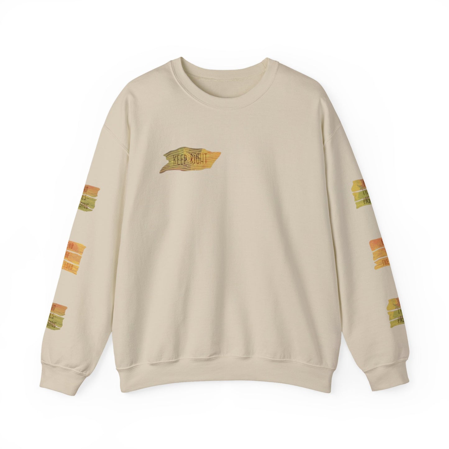 Rustic Wood Signs Sweatshirt, Cozy Gift for DIY Lovers, Home Decor Apparel, Fall Fashion