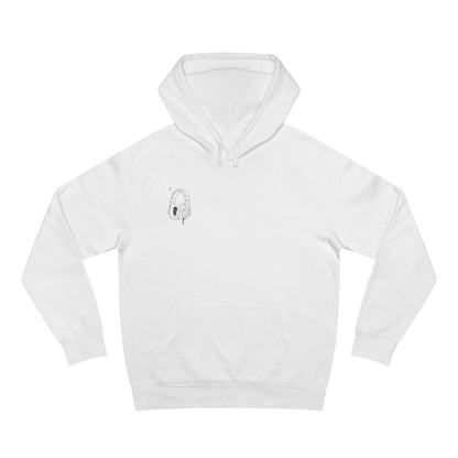 Stylish  Supply Hoodie with Artistic Heart Design | Cozy Sweatshirt for Music Lovers | Gift for Birthdays, Holidays, Casual Wear