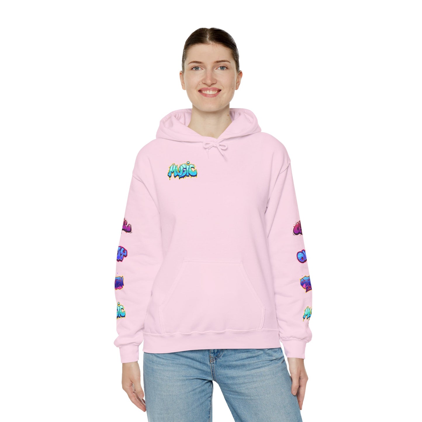 Graffiti Art  Hoodie - Cozy Streetwear, Unique Gift for Art Lovers, Perfect for Festivals, Casual Wear, Cool Graphic Sweatshirt