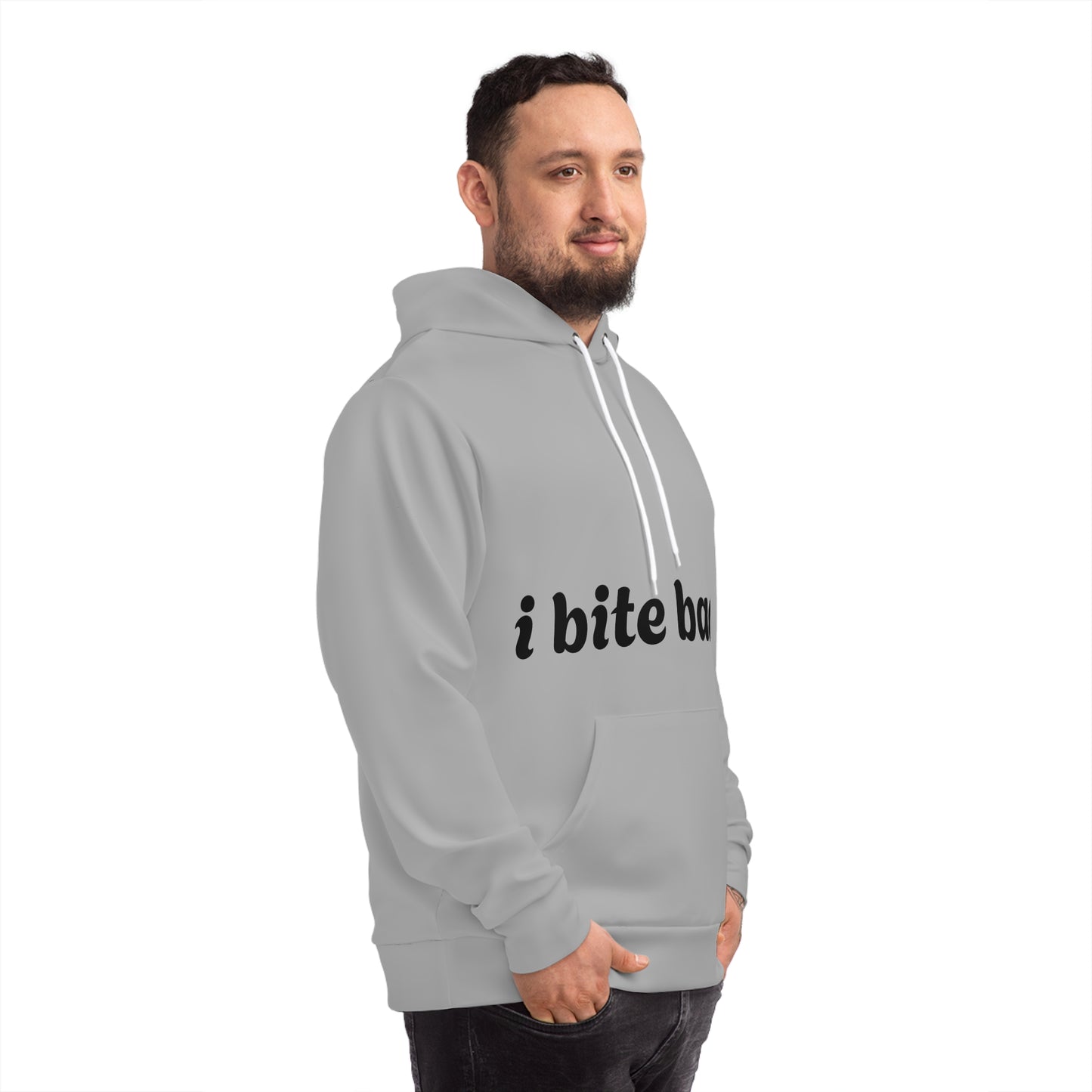 Fierce Bite Hoodie, Graphic Sweatshirt, Unique Casual Wear, Empowerment Apparel, Trendy Gift