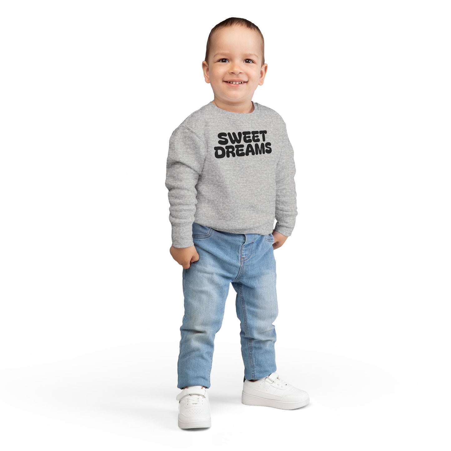 Toddler Sweatshirt - Sweet Dreams, Cozy Kids Fashion, Baby Gift, Birthday Present, Seasonal Outfit, Toddler Apparel