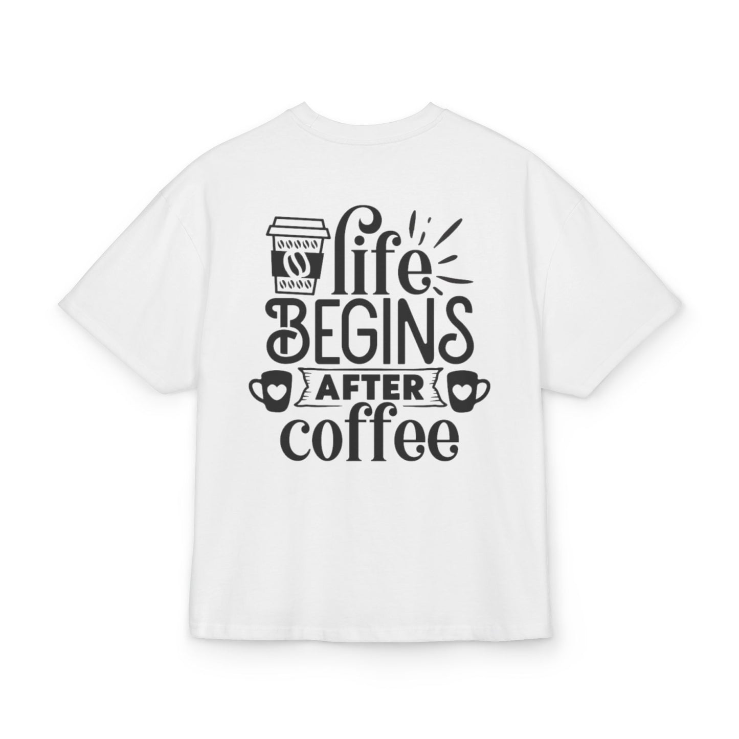 Life Begins After Coffee Box Tee,  Graphic T-Shirt, Casual Coffee Lover Apparel, Gift for Coffee Enthusiasts, Comfortable [...]