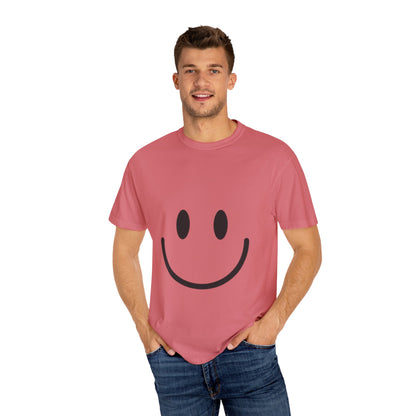 Smiley Face  T-Shirt, Fun Graphic Tee, Casual Wear, Gift for Friends, Positive Vibes Shirt, Happy Birthday Gift, Summer Essentials