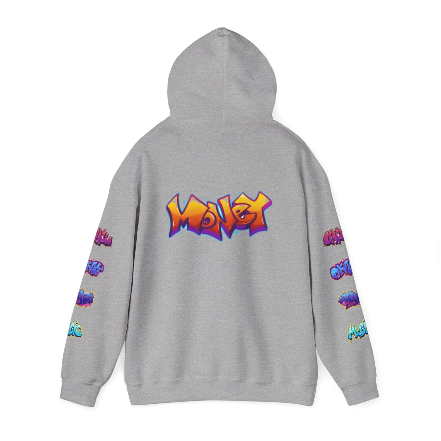 Graffiti Art  Hoodie - Cozy Streetwear, Unique Gift for Art Lovers, Perfect for Festivals, Casual Wear, Cool Graphic Sweatshirt