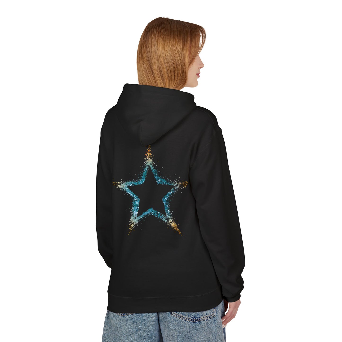 Starry Softstyle Fleece Hoodie for Cozy Vibes, Pullover, Casual Comfort, Perfect Gift for All Occasions, Streetwear Fashion
