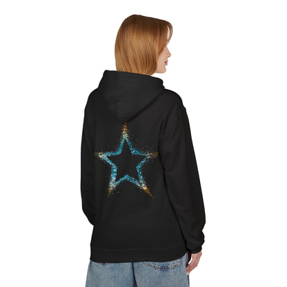 Starry Softstyle Fleece Hoodie for Cozy Vibes, Pullover, Casual Comfort, Perfect Gift for All Occasions, Streetwear Fashion
